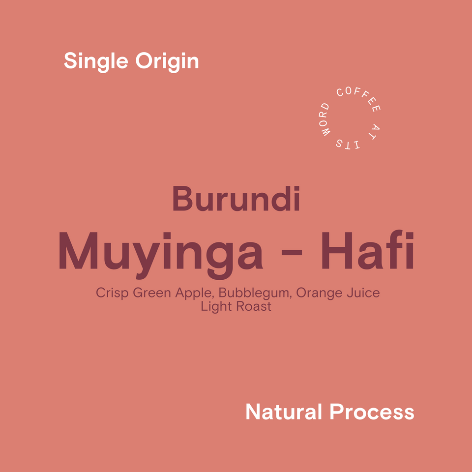 Burundi - Hafi Natural